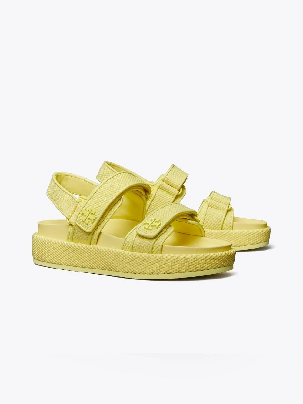 Tory Burch Kira Sport Sandal LEMON MIST/NEW IVORY